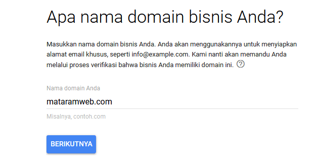 cara login email domain di gmail