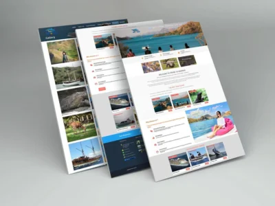 Gratis Template Template website untuk travel
