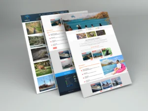 contoh website travel agent