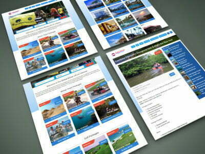 Template website untuk travel