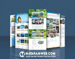 Template website untuk travel