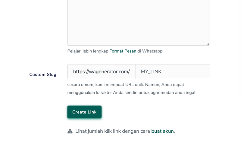 Cara Membuat Link WA Untuk Olshop