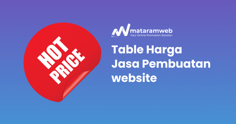 Harga Jasa Pembuatan Website