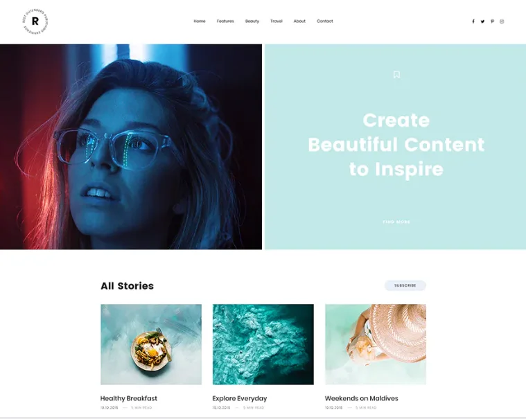 contoh website pribadi keren contoh website pribadi keren