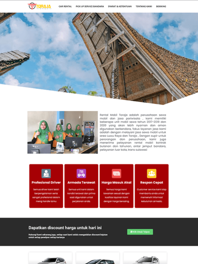 Rental Mobil Toraja