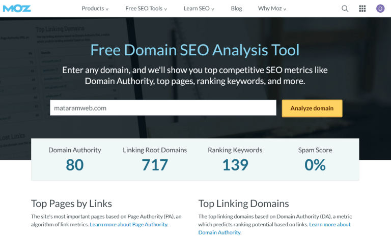 cara meningkatkan domain autority