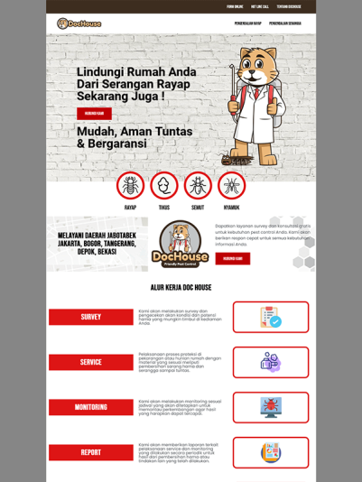 Contoh Web Pet Control