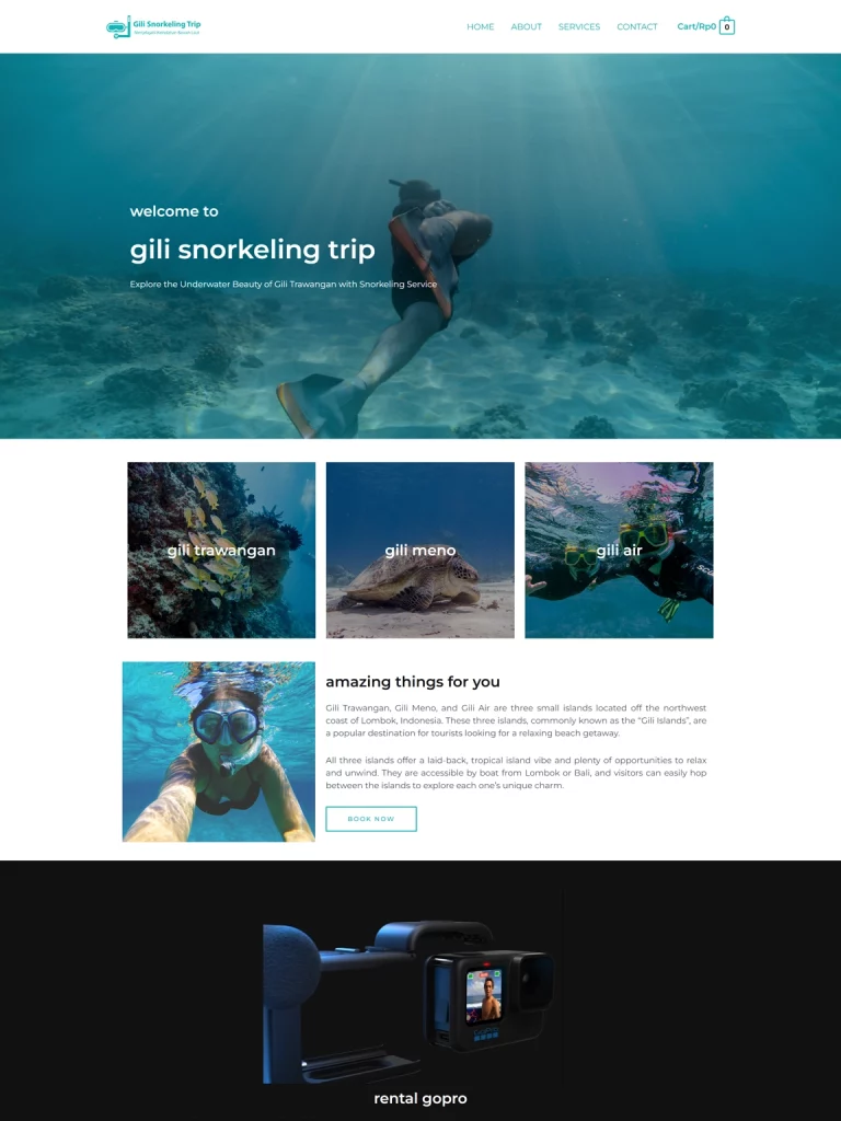 gili snorkeling trip