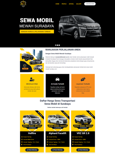 Sewa Mobil Mewah