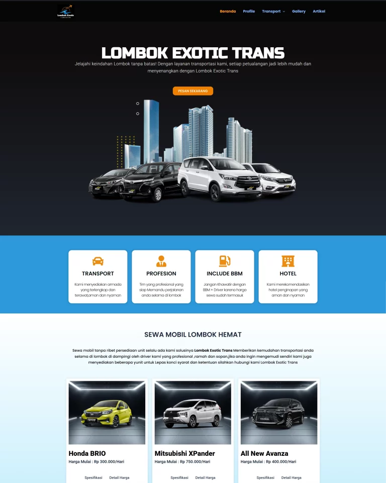 lombok exotic trans
